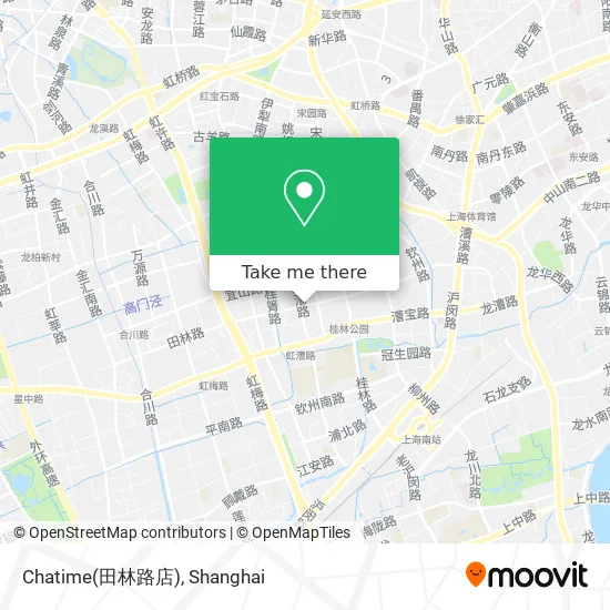 Chatime(田林路店) map
