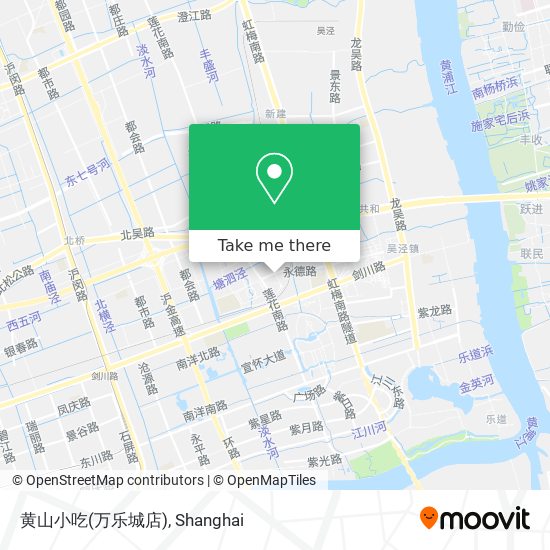 黄山小吃(万乐城店) map
