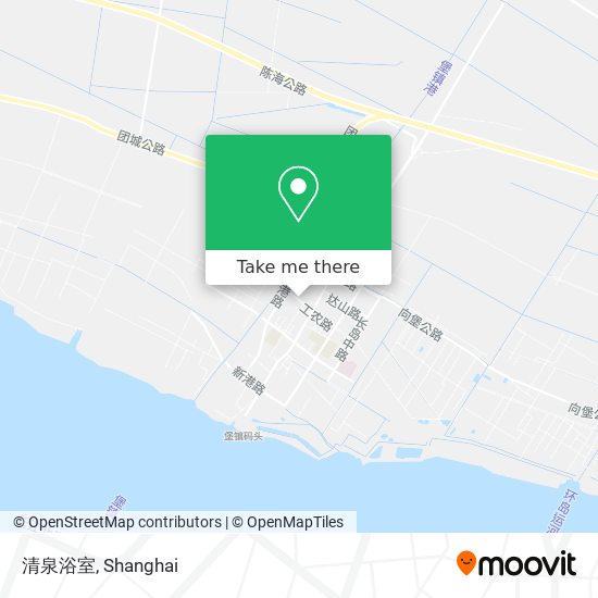 清泉浴室 map