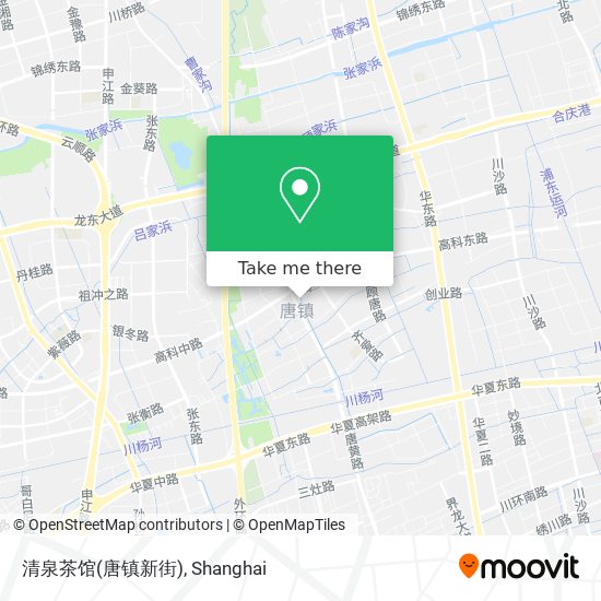 清泉茶馆(唐镇新街) map