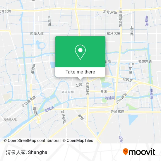 清泉人家 map