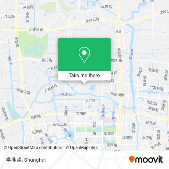 学渊路 map