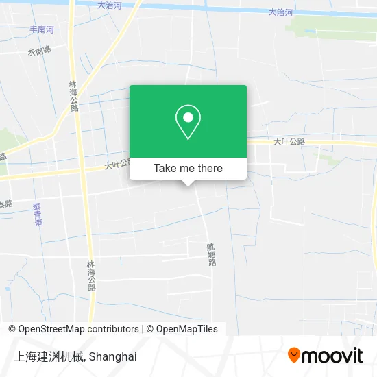 上海建渊机械 map