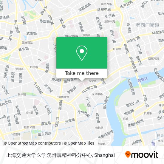 上海交通大学医学院附属精神科分中心 map