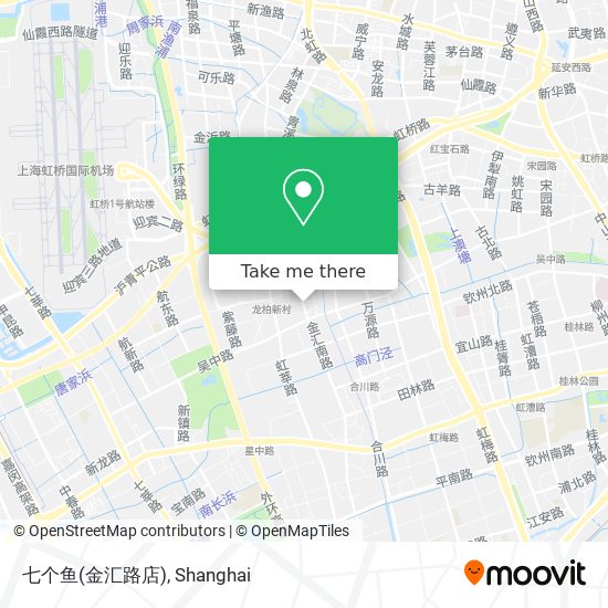 七个鱼(金汇路店) map