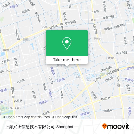 上海兴正信息技术有限公司 map