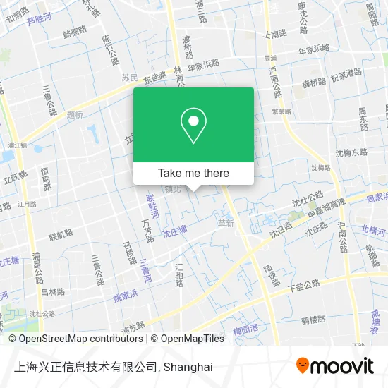 上海兴正信息技术有限公司 map