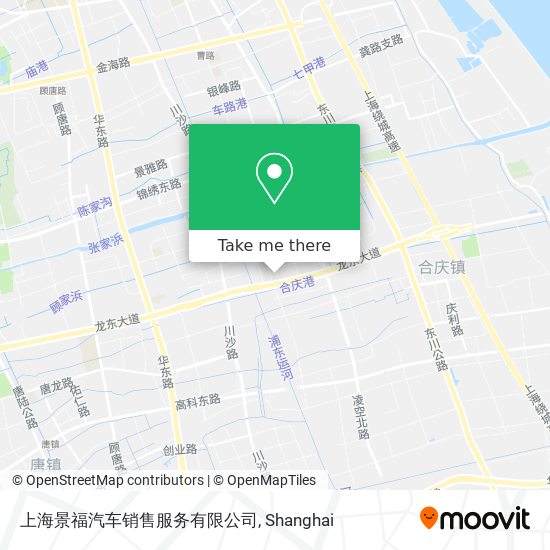 上海景福汽车销售服务有限公司 map