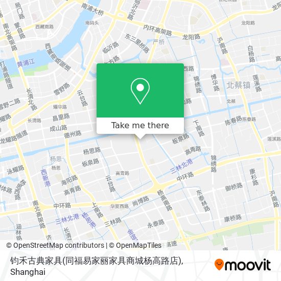 钧禾古典家具(同福易家丽家具商城杨高路店) map
