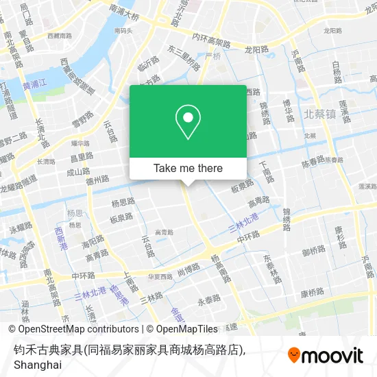 钧禾古典家具(同福易家丽家具商城杨高路店) map