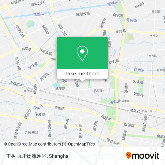 丰树西北物流园区 map