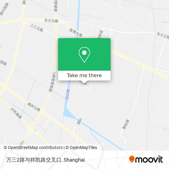 万三2路与祥凯路交叉口 map