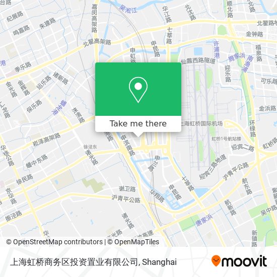 上海虹桥商务区投资置业有限公司 map