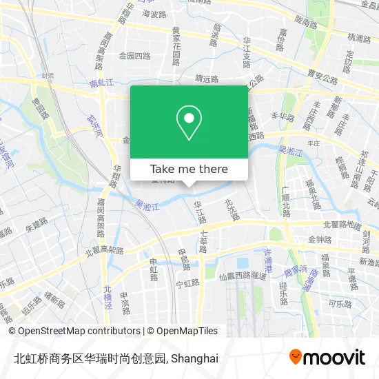 北虹桥商务区华瑞时尚创意园 map
