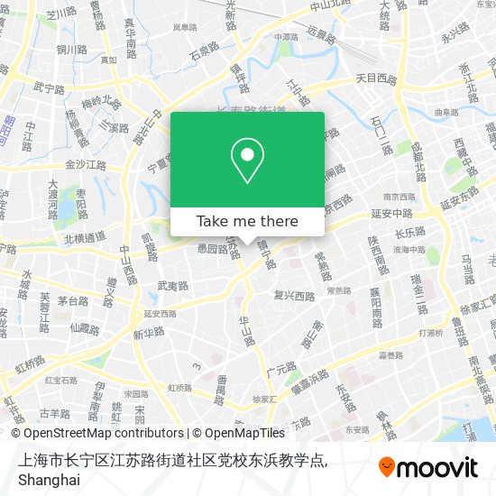 上海市长宁区江苏路街道社区党校东浜教学点 map
