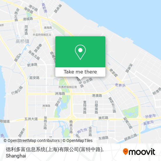 德利多富信息系统(上海)有限公司(富特中路) map