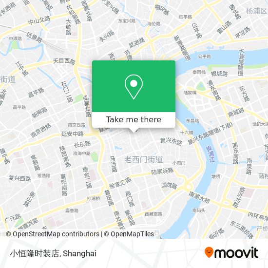 小恒隆时装店 map