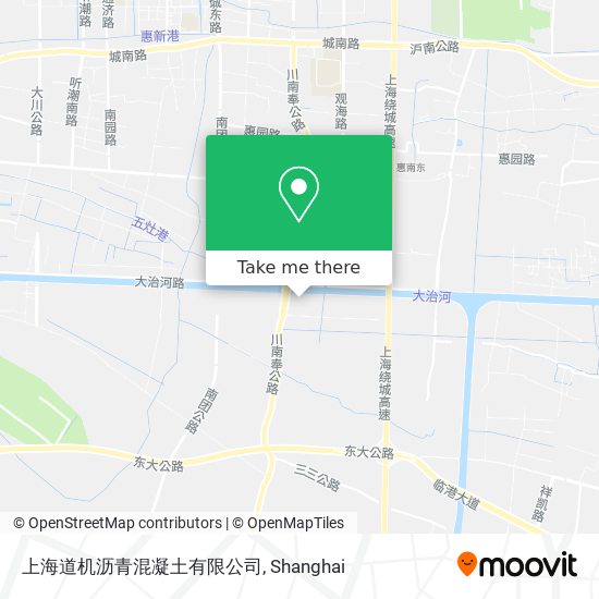 上海道机沥青混凝土有限公司 map