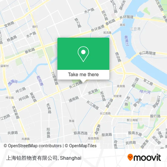 上海铂胜物资有限公司 map
