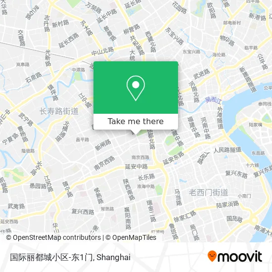 国际丽都城小区-东1门 map