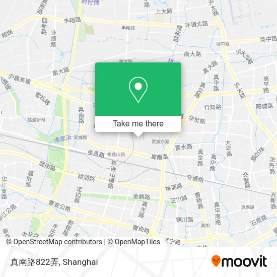 真南路822弄 map