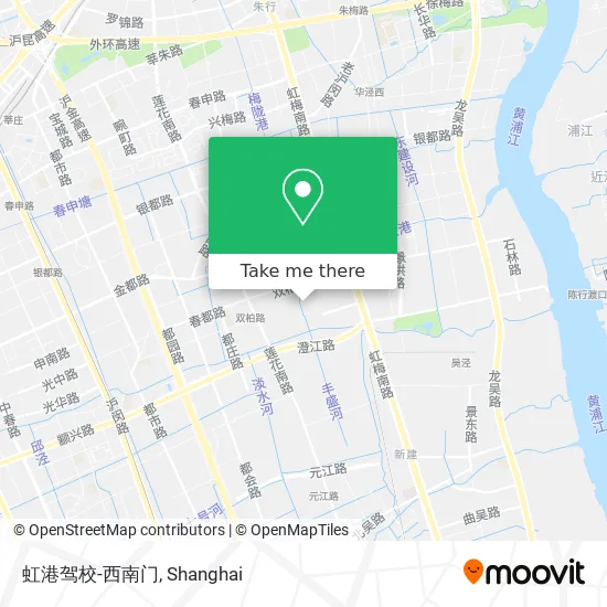 虹港驾校-西南门 map
