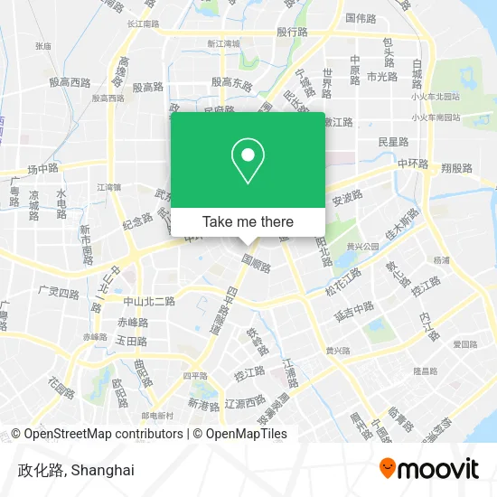 政化路 map