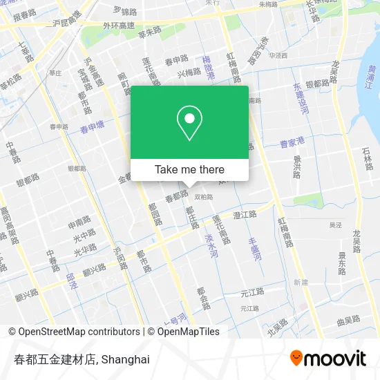 春都五金建材店 map