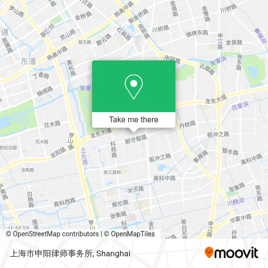上海市申阳律师事务所 map