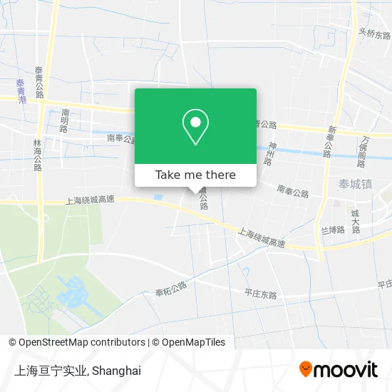 上海亘宁实业 map