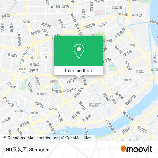 GU服装店 map