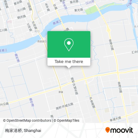 梅家港桥 map