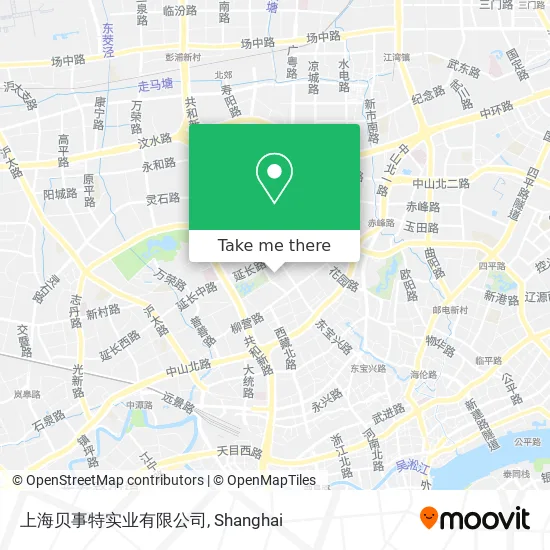 上海贝事特实业有限公司 map