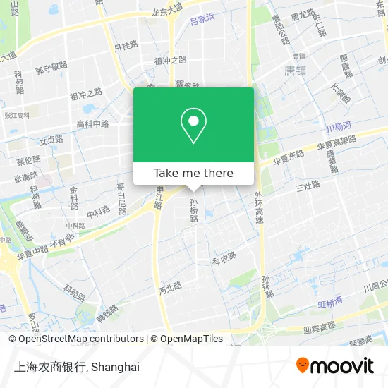 上海农商银行 map