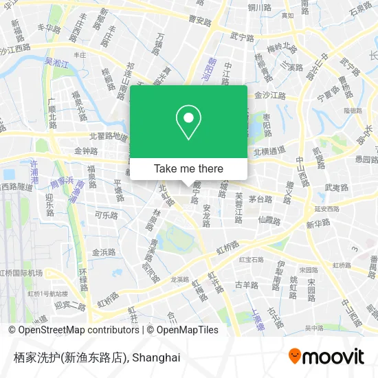 栖家洗护(新渔东路店) map