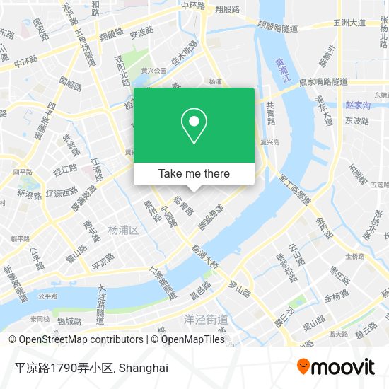 平凉路1790弄小区 map