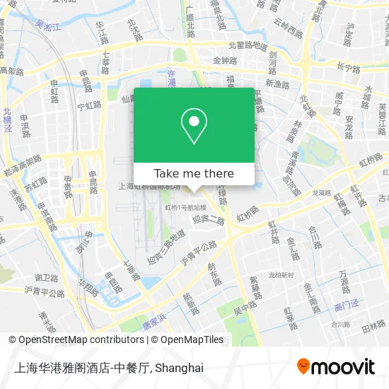 上海华港雅阁酒店-中餐厅 map