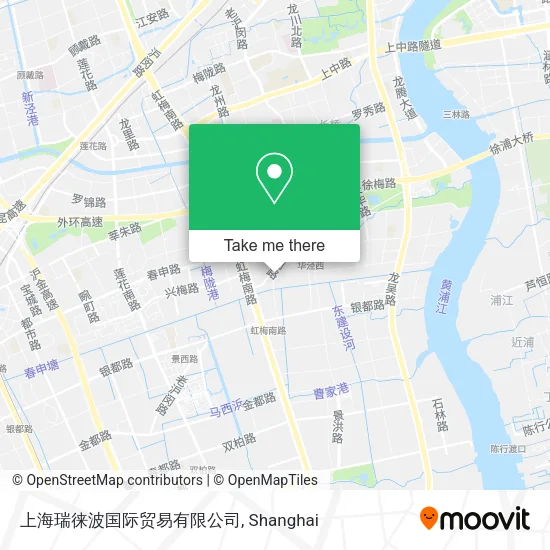 上海瑞徕波国际贸易有限公司 map