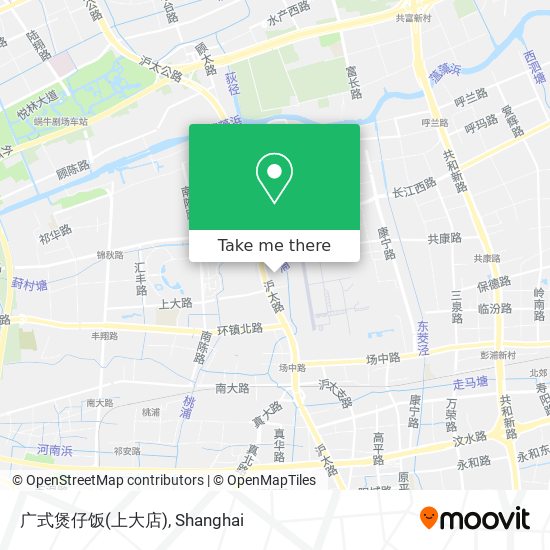 广式煲仔饭(上大店) map