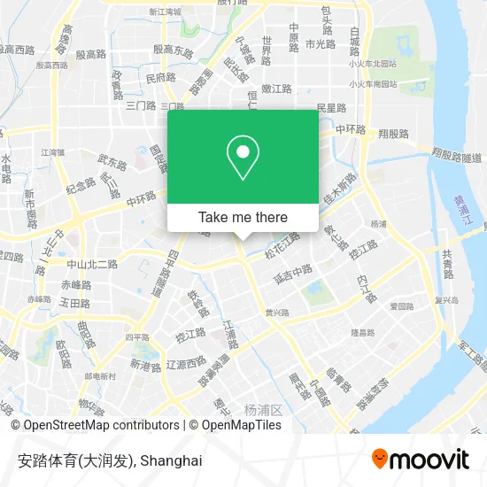 安踏体育(大润发) map