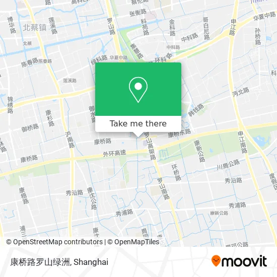 康桥路罗山绿洲 map