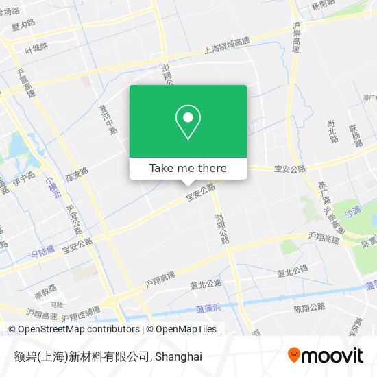 额碧(上海)新材料有限公司 map