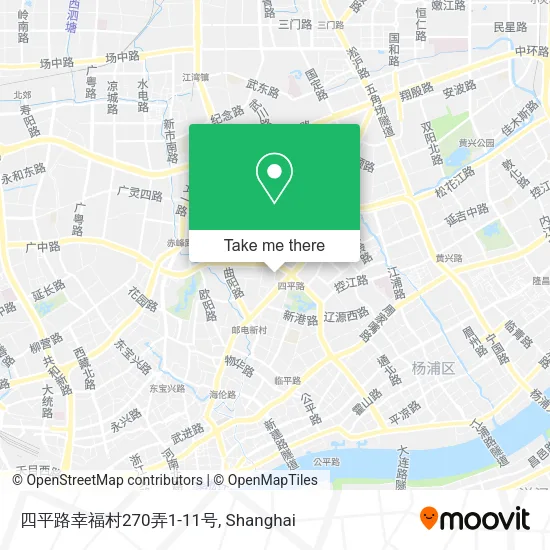 四平路幸福村270弄1-11号 map