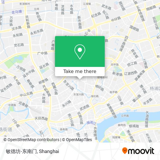 敏德坊-东南门 map
