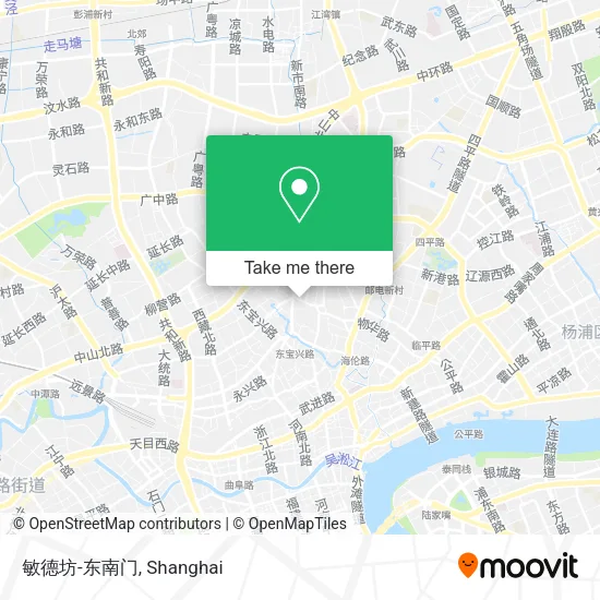 敏德坊-东南门 map