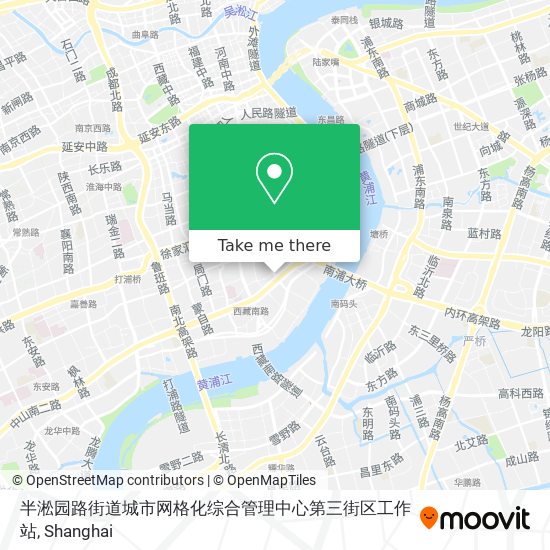 半淞园路街道城市网格化综合管理中心第三街区工作站 map