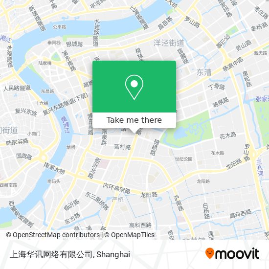 上海华讯网络有限公司 map