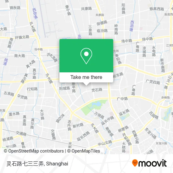 灵石路七三三弄 map