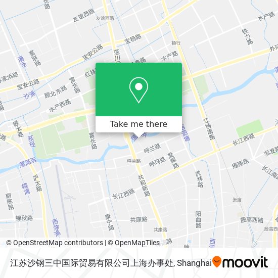 江苏沙钢三中国际贸易有限公司上海办事处 map