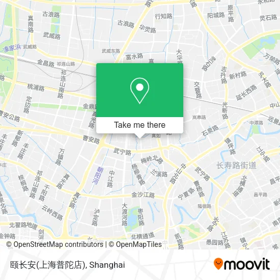 颐长安(上海普陀店) map